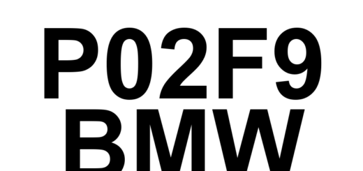 DTC P02F9 BMW - Definição em inglês: Cylinder 12 Injector Circuit Range/Performance Definição em Português: Circuito do injetor do cilindro 12 - Desempenho/Intervalo operacional