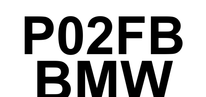 DTC P02FB BMW - Definição em inglês: Cold Start Fuel Injection Control Circuit/Open Definição em Português: Circuito de Controle de Injeção de Combustível na Partida a Frio - Circuito Aberto