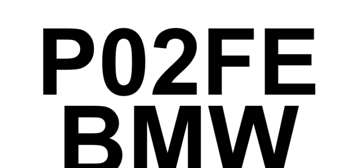 DTC P02FE BMW - Definição em inglês: Cold Start Fuel Injection Control Circuit Range/Performance Definição em Português: Circuito de Controle da Injeção de Combustível na Partida a Frio - Faixa/Desempenho