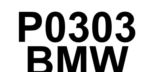 DTC P0303 BMW - Definição em inglês: Cylinder 3 Misfire Detected Definição em Português: Cilindro 3 - Falha de ignição detectada