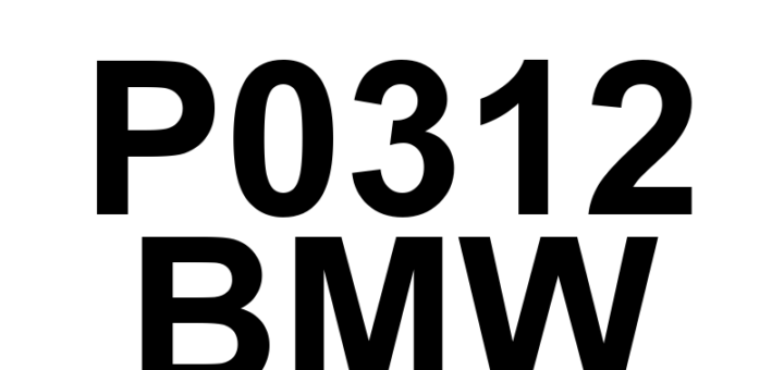 DTC P0312 BMW - Definição em inglês: Cylinder 12 Misfire Detected Definição em Português: Cilindro 12 - Falha de ignição detectada