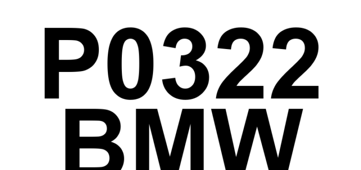 DTC P0322 BMW - Definição em inglês: Ignition/Distributor Engine Speed Input Circuit No Signal Definição em Português: Circuito de Entrada de Velocidade do Motor do Ignição/Distribuidor - Sem Sinal