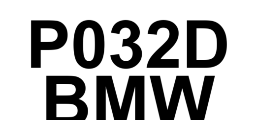DTC P032D BMW - Definição em inglês: Knock/Combustion Vibration Sensor 3 Circuit High (Bank 1) Definição em Português: Sensor de Detonação/Vibração de Combustão 3 - Circuito Alto (Banco 1)