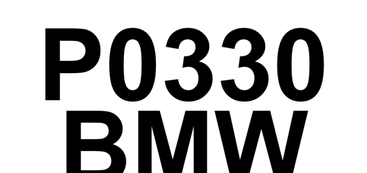 DTC P0330 BMW - Definição em inglês: Knock/Combustion Vibration Sensor 2 Circuit (Bank 2) Definição em Português: Sensor de Detonação/Vibração de Combustão 2 - Circuito (Banco 2)