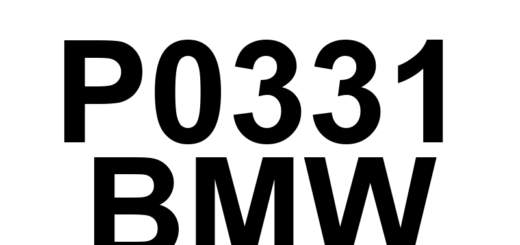 DTC P0331 BMW - Definição em inglês: Knock/Combustion Vibration Sensor 2 Circuit Range/Performance (Bank 2) Definição em Português: Sensor de Detonação/Vibração de Combustão 2 - Faixa/Desempenho do Circuito (Banco 2)