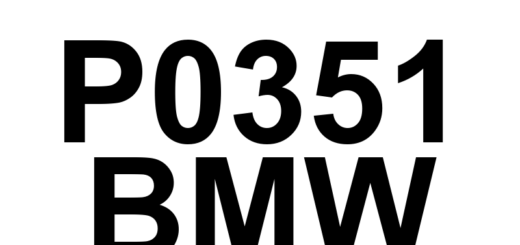 DTC P0351 BMW - Definição em inglês: Ignition Coil 'A' Primary Control Circuit/Open Definição em Português: Bobina de Ignição 'A' - Circuito de Controle Primário Aberto/Defeito
