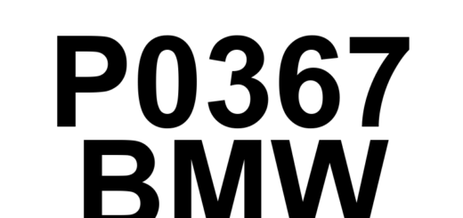 DTC P0367 BMW - Definição em inglês: Camshaft Position Sensor 'B' Circuit Low (Bank 1) Definição em Português: Sensor de Posição do Comando de Válvulas 'B' - Circuito com Baixa Tensão (Banco 1)