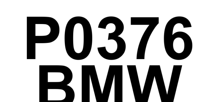 DTC P0376 BMW - Definição em inglês: Timing Reference High Resolution Signal 'B' Too Many Pulses Definição em Português: Sinal de Alta Resolução de Referência de Sincronismo 'B' - Excesso de Pulsos