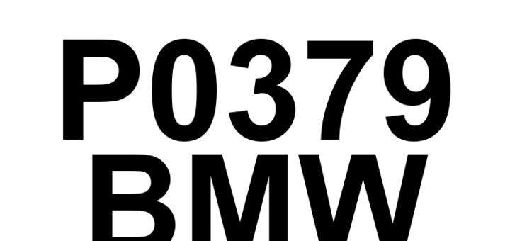 DTC P0379 BMW - Definição em inglês: Timing Reference High Resolution Signal 'B' No Pulses Definição em Português: Sinal de Alta Resolução de Referência de Sincronismo 'B' - Sem Pulsos