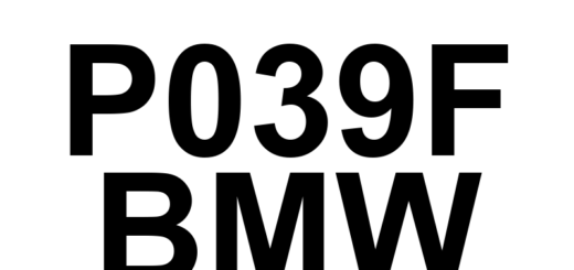 DTC P039F BMW - Definição em inglês: Cylinder 2 Pressure Sensor Circuit Definição em Português: Sensor de Pressão do Cilindro 2 - Circuito do Sensor (Cilindro 2)
