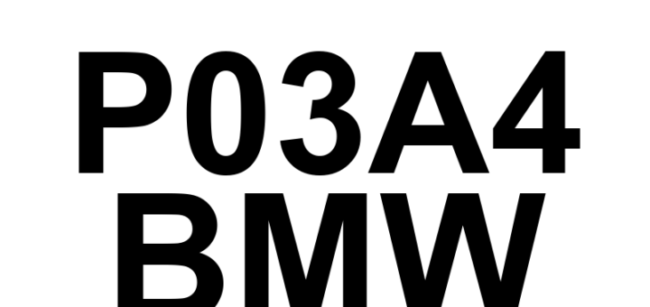 DTC P03A4 BMW - Definição em inglês: Cylinder 2 Pressure Too Low Definição em Português: Cilindro 2 - Pressão Muito Baixa