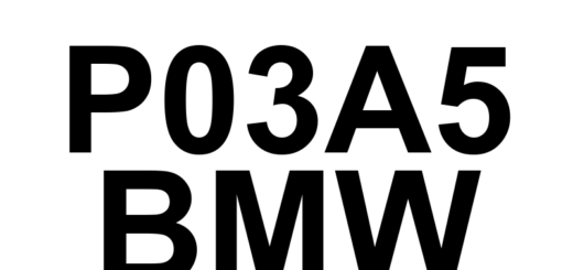 DTC P03A5 BMW - Definição em inglês: Cylinder 2 Pressure Too High Definição em Português: Pressão do Cilindro 2 - Pressão muito alta