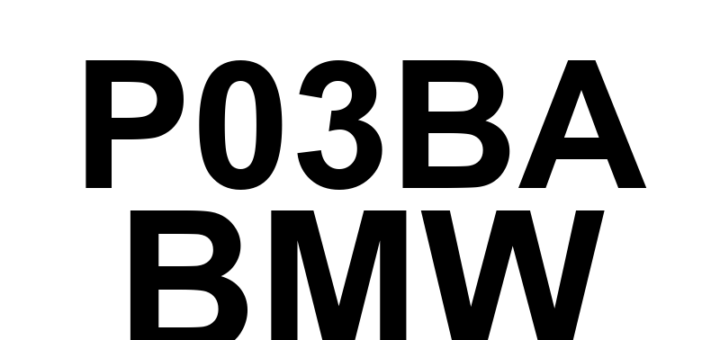 DTC P03BA BMW - Definição em inglês: Cylinder 4 Pressure Variation Low Definição em Português: Variação de Pressão do Cilindro 4 - Baixa.