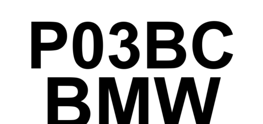 DTC P03BC BMW - Definição em inglês: Cylinder 4 Combustion Performance Definição em Português: Desempenho de Combustão do Cilindro 4.