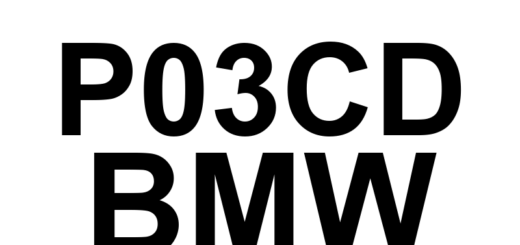 DTC P03CD BMW - Definição em inglês: Cylinder 6 Pressure Too High Definição em Português: Pressão do Cilindro 6 - Muito Alta
