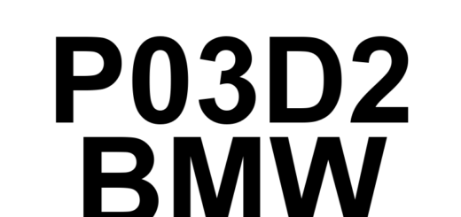 DTC P03D2 BMW - Definição em inglês: Cylinder 7 Pressure Sensor Circuit Range/Performance Definição em Português: Sensor de Pressão do Cilindro 7 - Faixa/Desempenho do Circuito