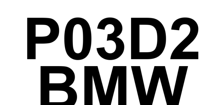 DTC P03D2 BMW - Definição em inglês: Cylinder 7 Pressure Sensor Circuit Range/Performance Definição em Português: Sensor de Pressão do Cilindro 7 - Faixa/Desempenho do Circuito