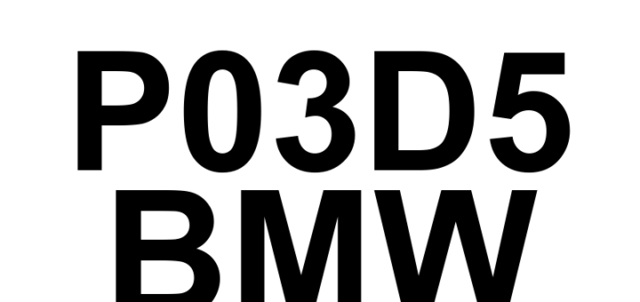 DTC P03D5 BMW - Definição em inglês: Cylinder 7 Pressure Sensor Circuit Intermittent/Erratic Definição em Português: Circuito do Sensor de Pressão do Cilindro 7 - Intermitente/Inconstante
