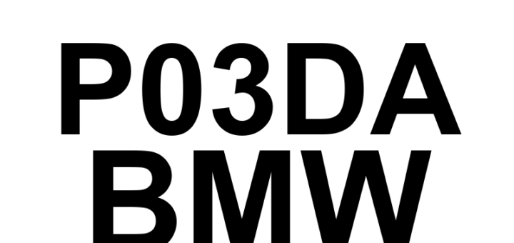 DTC P03DA BMW - Definição em inglês: Cylinder 7 Combustion Performance Definição em Português: Desempenho da Combustão do Cilindro 7 - Cilindro 7 com problema de desempenho na combustão.