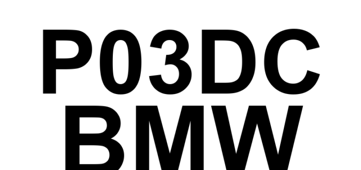 DTC P03DC BMW - Definição em inglês: Cylinder 8 Pressure Sensor Circuit Range/Performance Definição em Português: Circuito do Sensor de Pressão do Cilindro 8 - Faixa/Desempenho