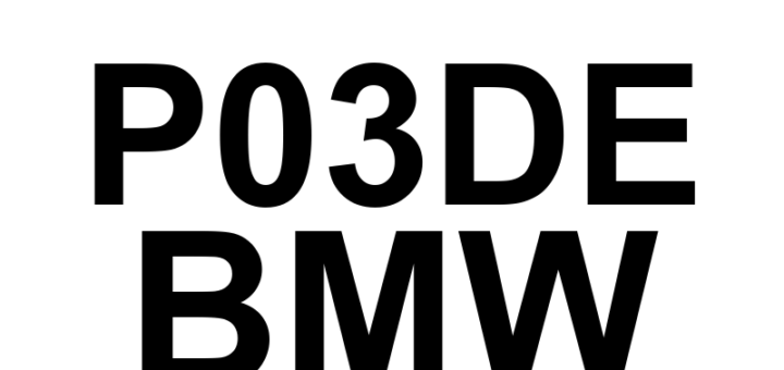DTC P03DE BMW - Definição em inglês: Cylinder 8 Pressure Sensor Circuit High Definição em Português: Circuito do sensor de pressão do cilindro 8 - Alta tensão
