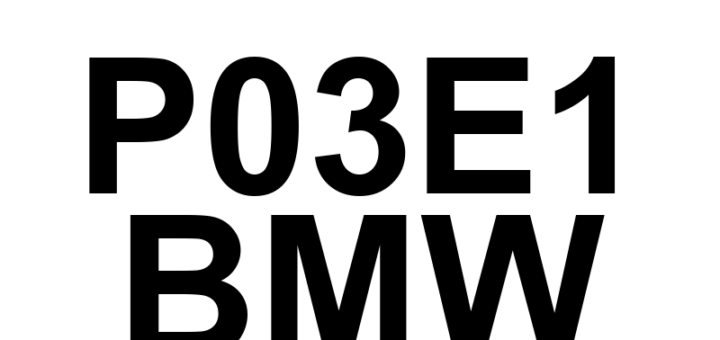 DTC P03E1 BMW - Definição em inglês: Cylinder 8 Pressure Too High Definição em Português: Cilindro 8 - Pressão Muito Alta.