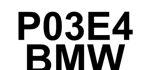 DTC P03E4 BMW - Definição em inglês: Cylinder 8 Combustion Performance Definição em Português: Cilindro 8 - Desempenho da combustão (cilindro 8)