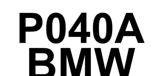 DTC P040A BMW - Definição em inglês: EGR Temperature Sensor 'A' Circuit Definição em Português: Sensor de Temperatura da EGR 'A' - Circuito