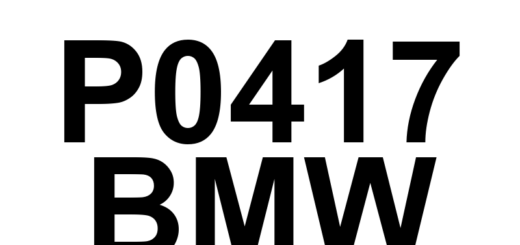 DTC P0417 BMW - Definição em inglês: AIR System Switching Valve 'B' Circuit Shorted Definição em Português: Válvula de Comutação do Sistema de Ar "B" - Circuito em Curto
