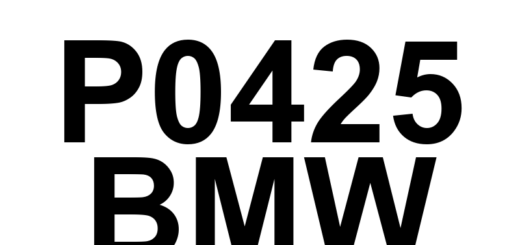 DTC P0425 BMW - Definição em inglês: Catalyst Temperature Sensor Circuit (Bank 1 Sensor 1) Definição em Português: Circuito do Sensor de Temperatura do Catalisador - Problema detectado (Banco 1 Sensor 1)