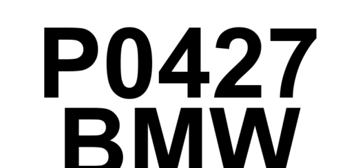 DTC P0427 BMW - Definição em inglês: Catalyst Temperature Sensor Circuit Low (Bank 1 Sensor 1) Definição em Português: Sensor de Temperatura do Catalisador - Circuito Baixo (Banco 1 Sensor 1)