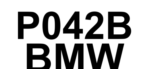 DTC P042B BMW - Definição em inglês: Catalyst Temperature Sensor Circuit Range/Performance (Bank 1 Sensor 2) Definição em Português: Circuito do Sensor de Temperatura do Catalisador - Faixa/Desempenho Incorreto (Banco 1 Sensor 2)