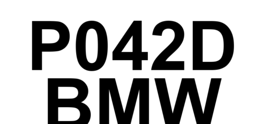 DTC P042D BMW - Definição em inglês: Catalyst Temperature Sensor Circuit High (Bank 1 Sensor 2) Definição em Português: Circuito do Sensor de Temperatura do Catalisador - Alta (Banco 1 Sensor 2)